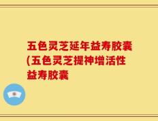 五色灵芝延年益寿胶囊(五色灵芝提神增活性益寿胶囊