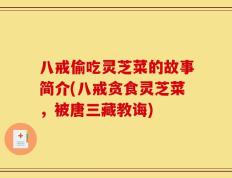 八戒偷吃灵芝菜的故事简介(八戒贪食灵芝菜，被唐三藏教诲)