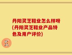 丹阳灵芝鞋业怎么样呀(丹阳灵芝鞋业产品特色及用户评价)