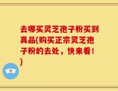去哪买灵芝孢子粉买到真品(购买正宗灵芝孢子粉的去处，快来看！)