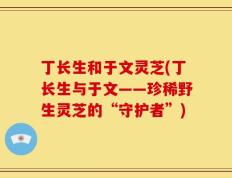 丁长生和于文灵芝(丁长生与于文——珍稀野生灵芝的“守护者”)