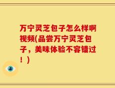 万宁灵芝包子怎么样啊视频(品尝万宁灵芝包子，美味体验不容错过！)