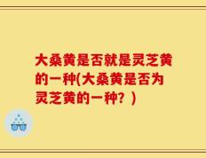 大桑黄是否就是灵芝黄的一种(大桑黄是否为灵芝黄的一种？)