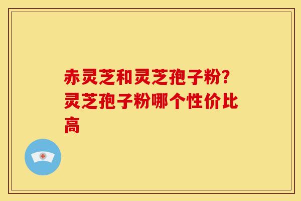 赤灵芝和灵芝孢子粉?灵芝孢子粉哪个性价比高