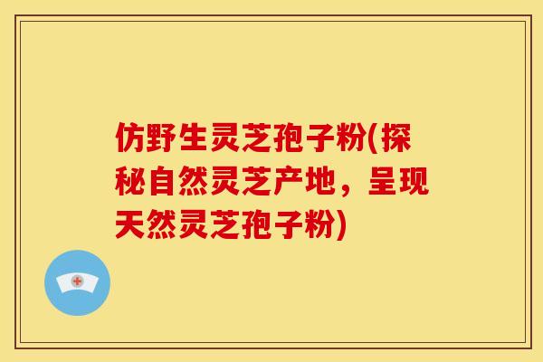 仿野生灵芝孢子粉(探秘自然灵芝产地，呈现天然灵芝孢子粉)