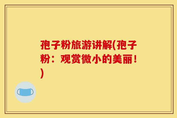 孢子粉旅游讲解(孢子粉:观赏微小的美丽!)