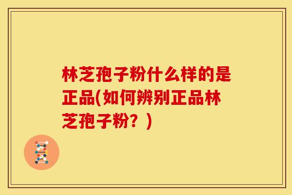 林芝孢子粉什么样的是正品(如何辨别正品林芝孢子粉？)