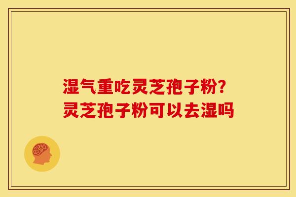 湿气重吃灵芝孢子粉？灵芝孢子粉可以去湿吗