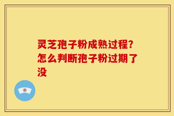灵芝孢子粉成熟过程？怎么判断孢子粉过期了没