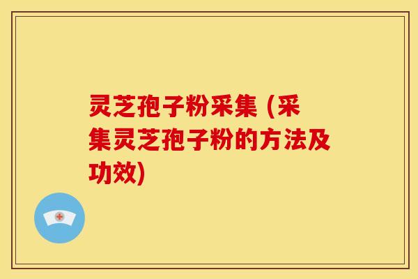 灵芝孢子粉采集 (采集灵芝孢子粉的方法及功效)