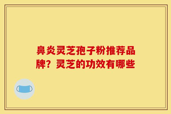 鼻炎灵芝孢子粉推荐品牌？灵芝的功效有哪些