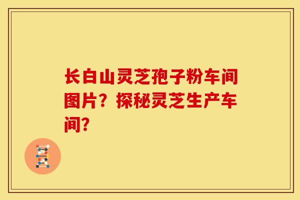 长白山灵芝孢子粉车间图片?探秘灵芝生产车间?