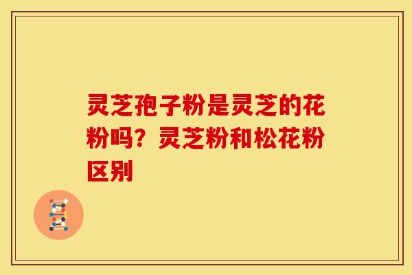 灵芝孢子粉是灵芝的花粉吗？灵芝粉和松花粉区别