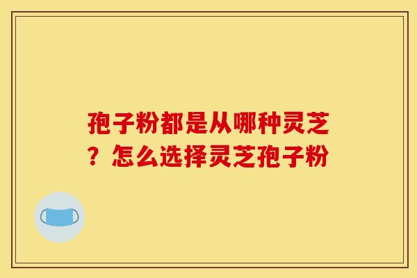 孢子粉都是从哪种灵芝?怎么选择灵芝孢子粉