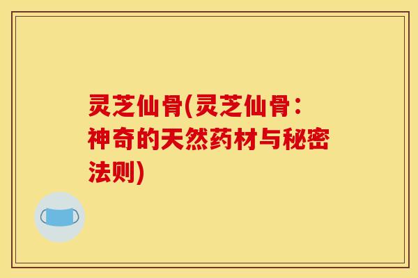 灵芝仙骨(灵芝仙骨:神奇的天然药材与秘密法则)