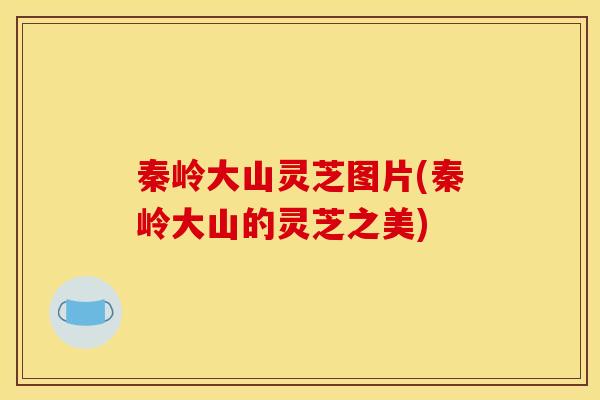 秦岭大山灵芝图片(秦岭大山的灵芝之美)