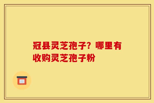 冠县灵芝孢子?哪里有收购灵芝孢子粉