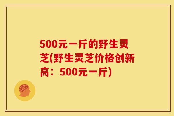 500元一斤的野生灵芝(野生灵芝价格创新高:500元一斤)