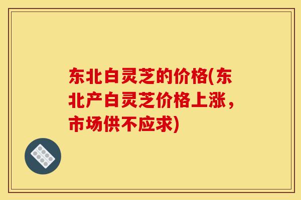 东北白灵芝的价格(东北产白灵芝价格上涨,市场供不应求)