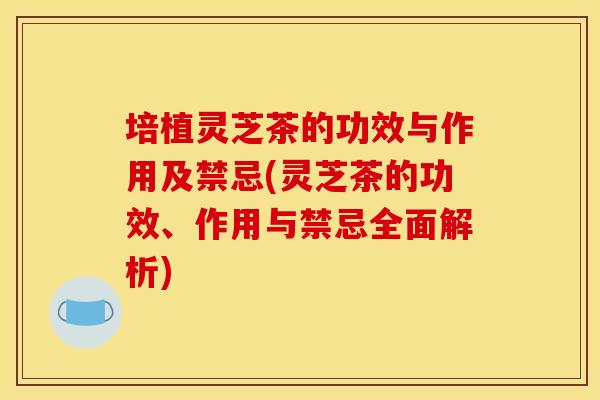 培植灵芝茶的功效与作用及禁忌(灵芝茶的功效、作用与禁忌全面解析)
