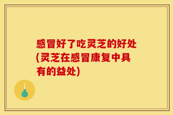 感冒好了吃灵芝的好处(灵芝在感冒康复中具有的益处)
