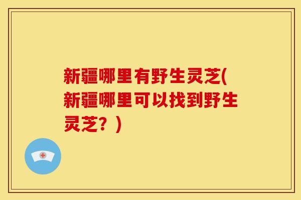 新疆哪里有野生灵芝(新疆哪里可以找到野生灵芝?)