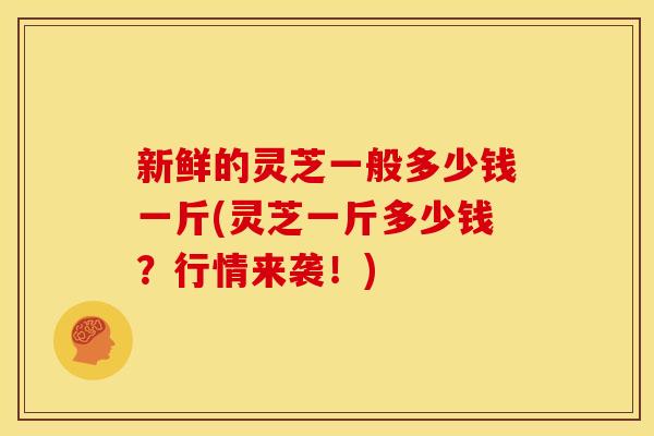 新鲜的灵芝一般多少钱一斤(灵芝一斤多少钱?行情来袭!)