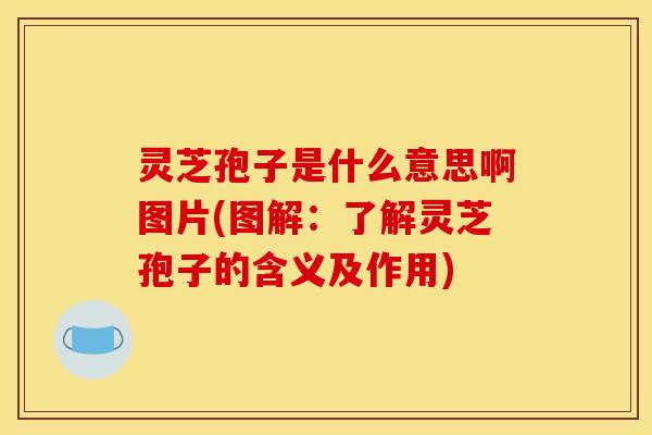 灵芝孢子是什么意思啊图片(图解:了解灵芝孢子的含义及作用)