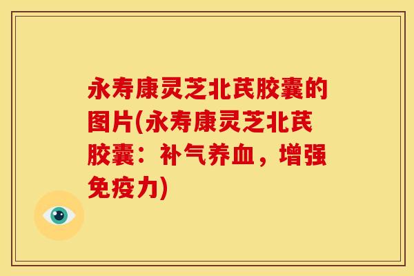 永寿康灵芝北芪胶囊的图片(永寿康灵芝北芪胶囊：补气养血，增强免疫力)
