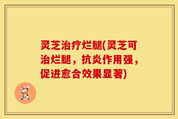 灵芝治疗烂腿(灵芝可治烂腿,抗炎作用强,促进愈合效果显著)