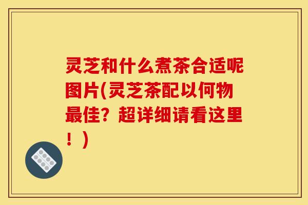 灵芝和什么煮茶合适呢图片(灵芝茶配以何物最佳?超详细请看这里!)