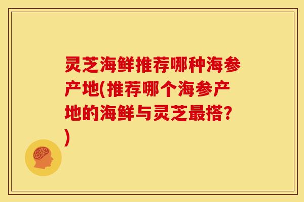 灵芝海鲜推荐哪种海参产地(推荐哪个海参产地的海鲜与灵芝最搭?)