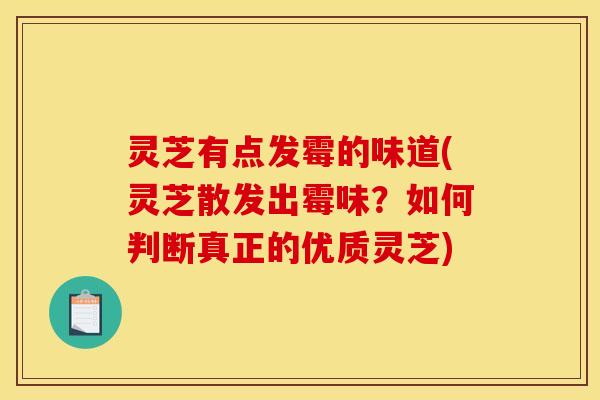 灵芝有点发霉的味道(灵芝散发出霉味?如何判断真正的优质灵芝)