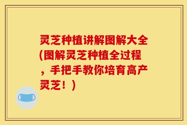 灵芝种植讲解图解大全(图解灵芝种植全过程,手把手教你培育高产灵芝!)