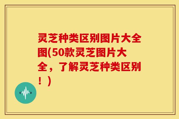 灵芝种类区别图片大全图(50款灵芝图片大全,了解灵芝种类区别!)