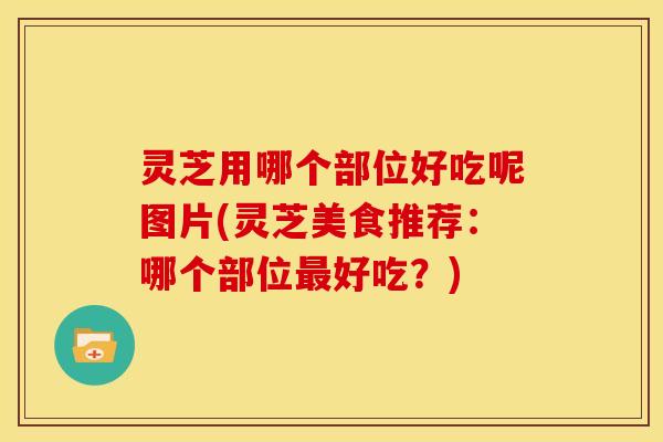 灵芝用哪个部位好吃呢图片(灵芝美食推荐：哪个部位最好吃？)