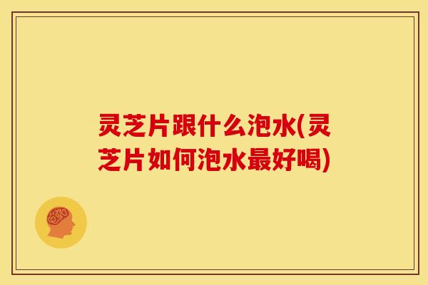 灵芝片跟什么泡水(灵芝片如何泡水最好喝)