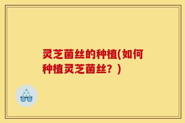 灵芝菌丝的种植(如何种植灵芝菌丝?)