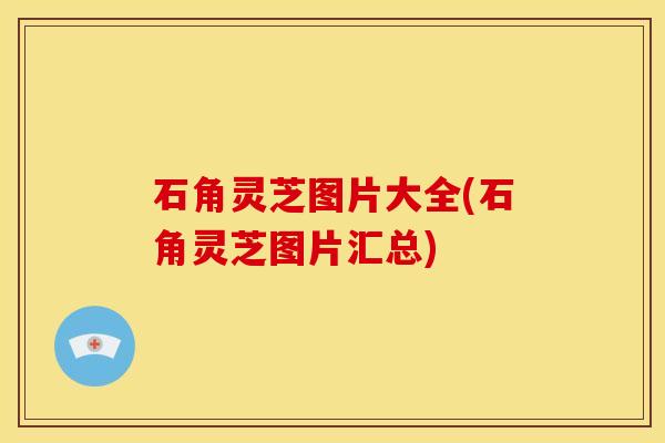 石角灵芝图片大全(石角灵芝图片汇总)