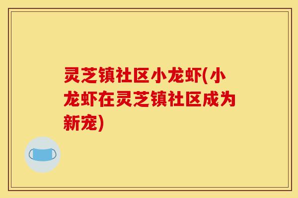 灵芝镇社区小龙虾(小龙虾在灵芝镇社区成为新宠)