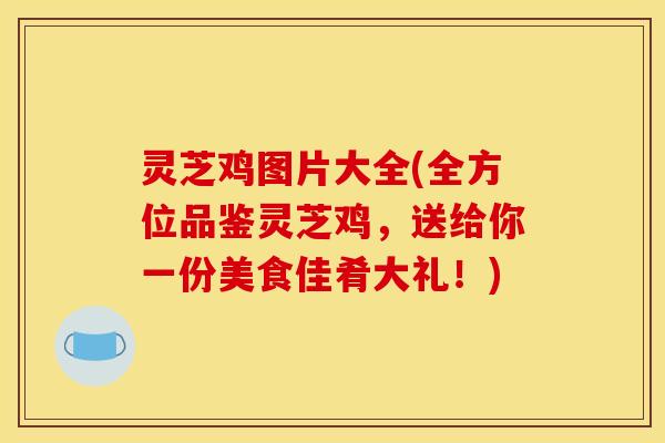灵芝鸡图片大全(全方位品鉴灵芝鸡,送给你一份美食佳肴大礼!)