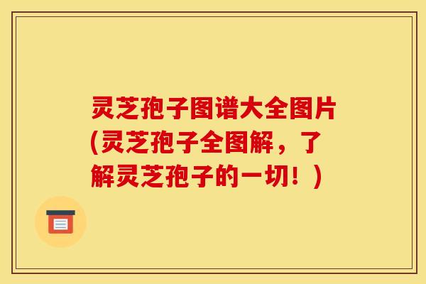 灵芝孢子图谱大全图片(灵芝孢子全图解，了解灵芝孢子的一切！)