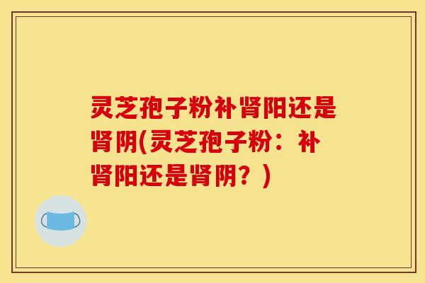 灵芝孢子粉补肾阳还是肾阴(灵芝孢子粉:补肾阳还是肾阴?)