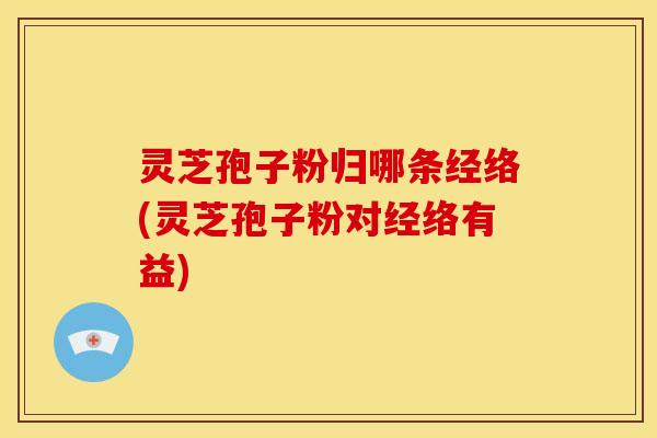 灵芝孢子粉归哪条经络(灵芝孢子粉对经络有益)