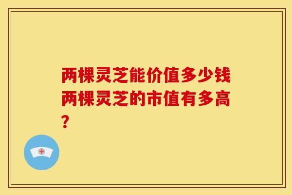 两棵灵芝能价值多少钱两棵灵芝的市值有多高?