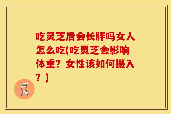 吃灵芝后会长胖吗女人怎么吃(吃灵芝会影响体重?女性该如何摄入?)