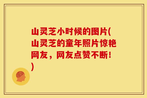 山灵芝小时候的图片(山灵芝的童年照片惊艳网友,网友点赞不断!)