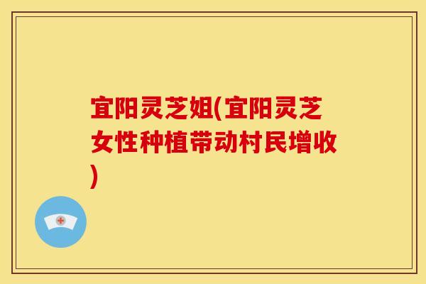 宜阳灵芝姐(宜阳灵芝女性种植带动村民增收)