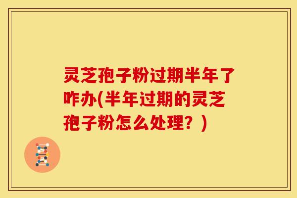 灵芝孢子粉过期半年了咋办(半年过期的灵芝孢子粉怎么处理？)