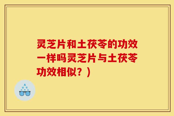 灵芝片和土茯苓的功效一样吗灵芝片与土茯苓功效相似?)